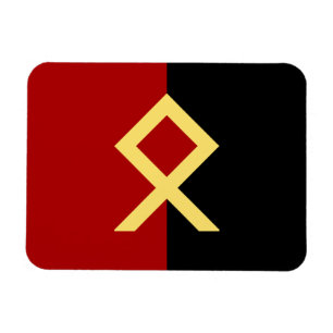 Magnet Flexible Drapeau d'odal Rune