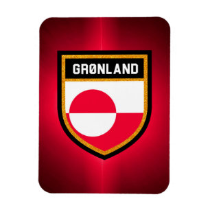 Magnet Flexible Drapeau du Groenland