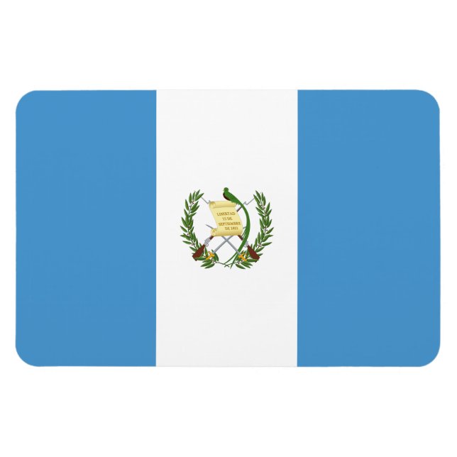 Magnet Flexible Drapeau du Guatemala (Horizontal)