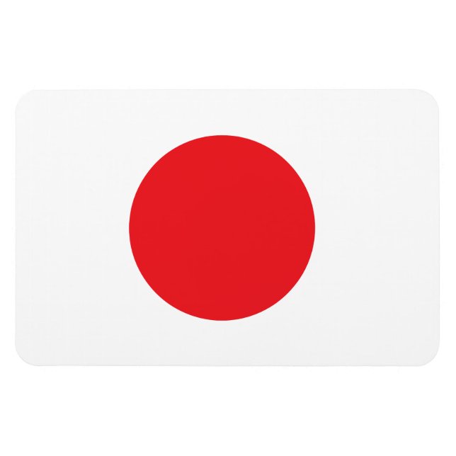 Magnet Flexible Drapeau du Japon (Horizontal)