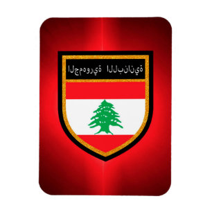 Magnet Flexible Drapeau du Liban
