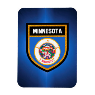 Magnet Flexible Drapeau du Minnesota