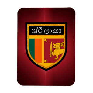 Magnet Flexible Drapeau du Sri Lanka