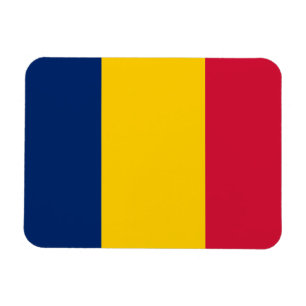 Magnet Flexible Drapeau du Tchad