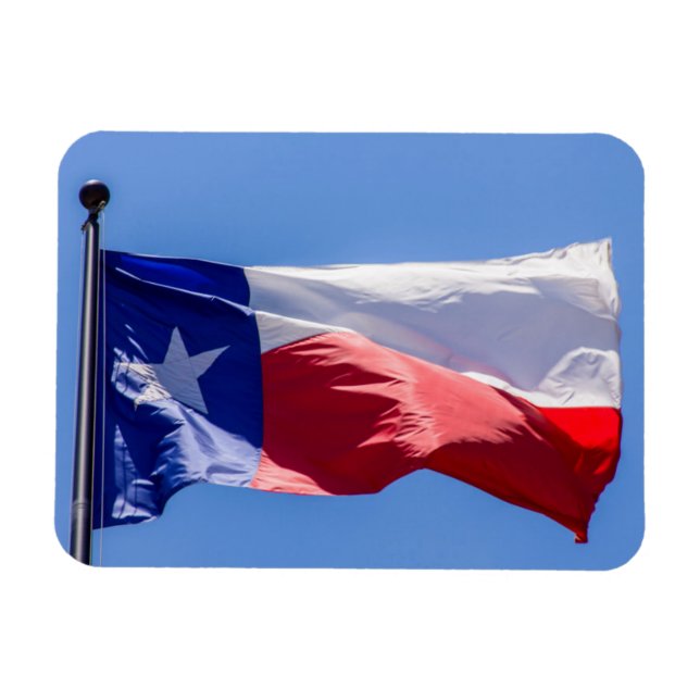 Magnet Flexible Drapeau du Texas (Horizontal)