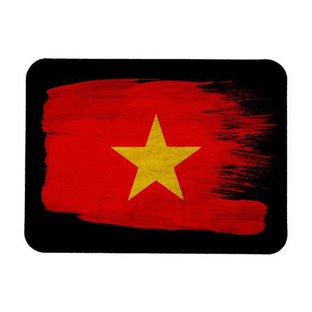 Magnet Flexible Drapeau du Vietnam (Horizontal)