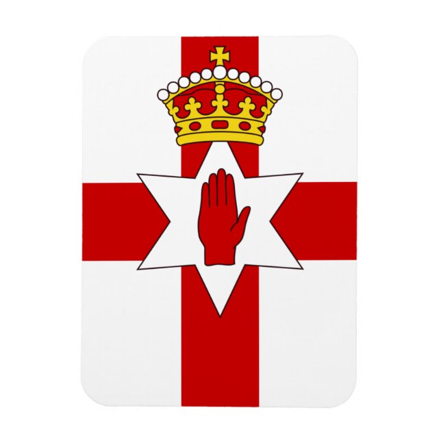 Magnet Flexible Drapeau d'ulster d'Irlande du Nord (Vertical)