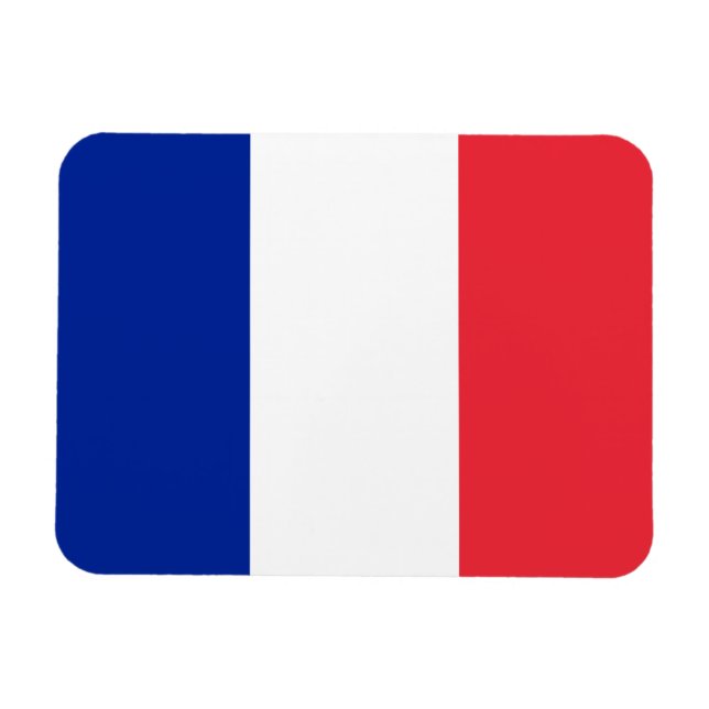 Magnet Flexible Drapeau France (Horizontal)