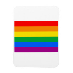 MAGNET FLEXIBLE DRAPEAU GAY PRIDE OFFICIEL