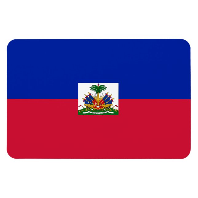 Magnet Flexible Drapeau Haïti (Horizontal)