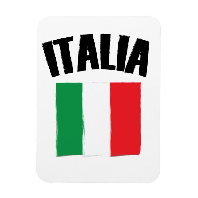 Magnet Flexible Drapeau Italie (Vertical)
