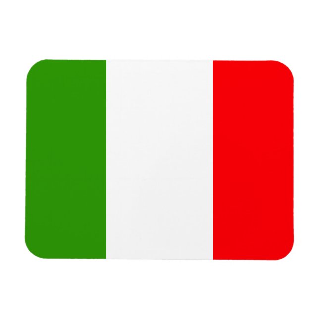 Magnet Flexible Drapeau Italie (Horizontal)