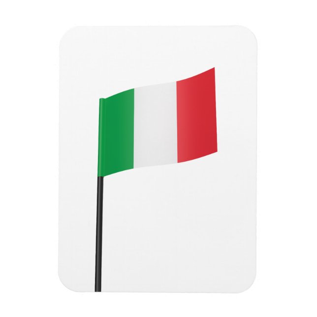 Magnet Flexible Drapeau italien (Vertical)