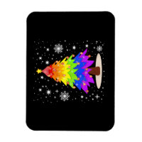 Drapeau LGBT Sapin de Noël Joyeux Noël Gay LGBT 