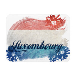 Magnet Flexible Drapeau Luxembourg