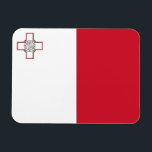 Magnet Flexible Drapeau Malte<br><div class="desc">Drapeau patriotique de Malte.</div>