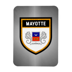 Magnet Flexible Drapeau Mayotte