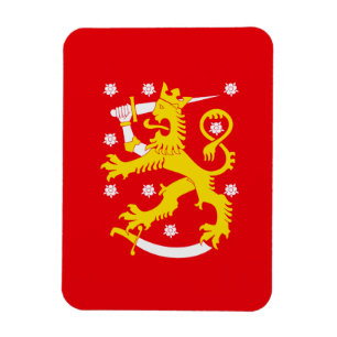 Magnet Flexible Drapeau médiéval de Finlande