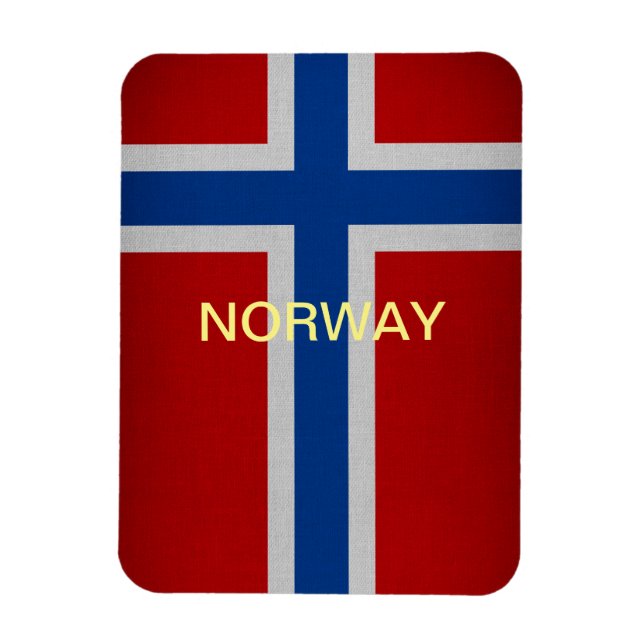 Magnet Flexible Drapeau norvégien (Vertical)