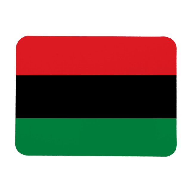 Magnet Flexible Drapeau panafricain UNIA (Horizontal)