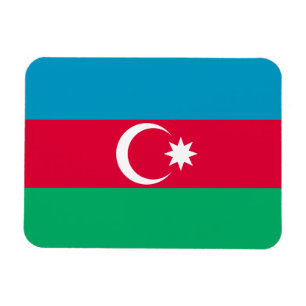 Magnet Flexible Drapeau patriotique azerbaïdjanais
