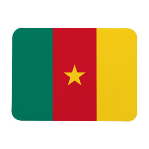 Magnet Flexible Drapeau patriotique du Cameroun