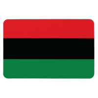 Drapeau rouge, noir et vert