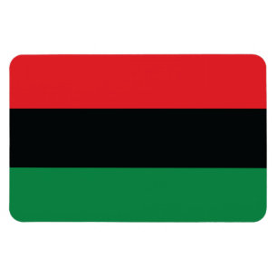 Magnet Flexible Drapeau rouge, noir et vert