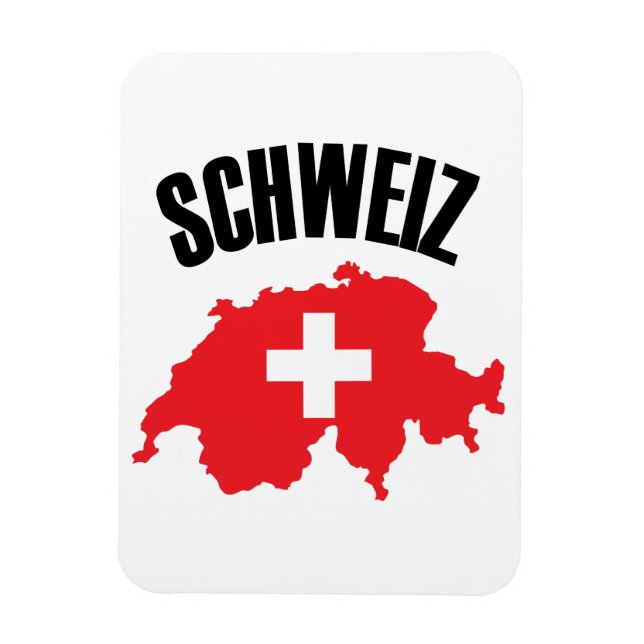 Magnet Flexible Drapeau Schweiz Suisse (Vertical)