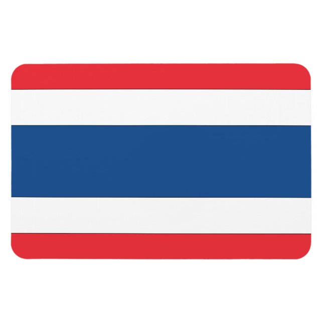 Magnet Flexible Drapeau Thaïlande (Horizontal)