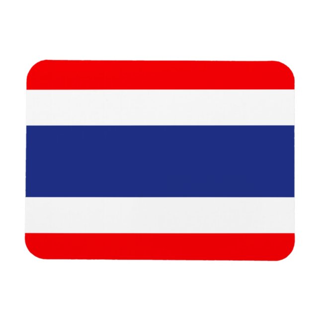 Magnet Flexible Drapeau Thaïlande (Horizontal)