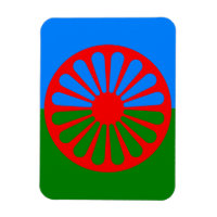 Drapeau tzigane romani officiel