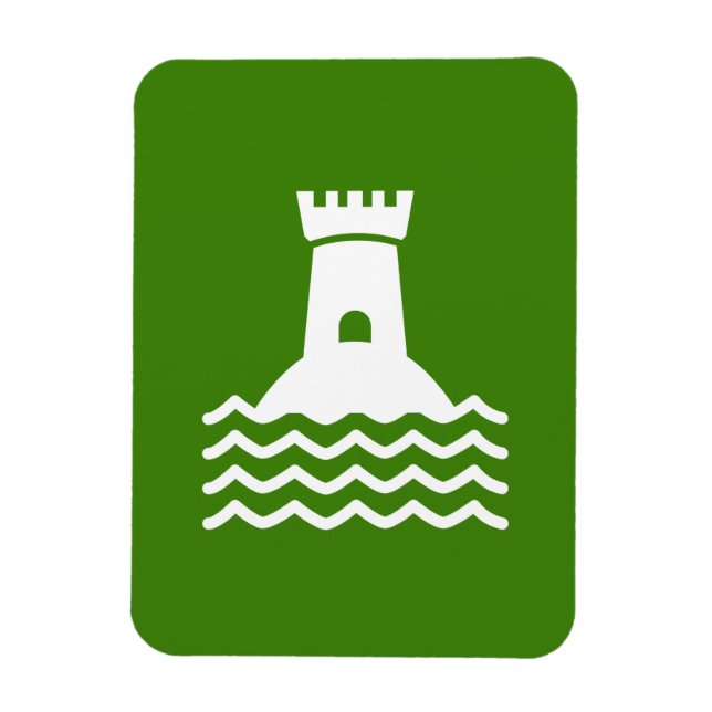 Magnet Flexible Drapeau vetravéen - Aimant (Vertical)