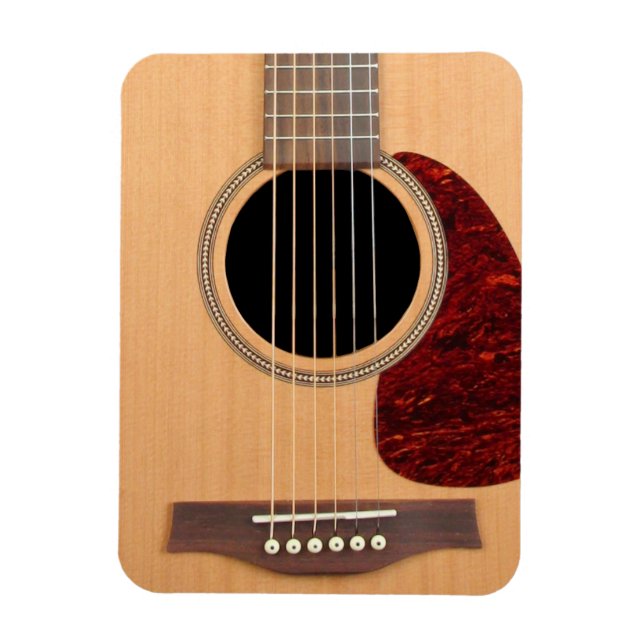 Magnet Flexible Dreadnoud Acoustique 6 cordes Guitare (Vertical)