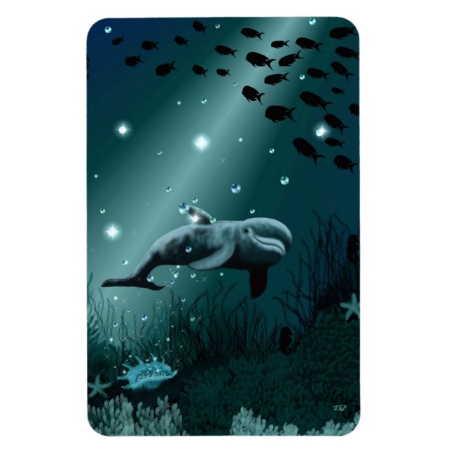 Magnet Flexible Dream dauphin (Vertical)