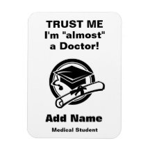 Drôle Aimant étudiant Médicale