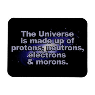 Magnet Flexible Drôle aimant "L'Univers"