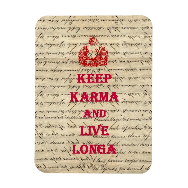 Magnet Flexible Drôle Bouddha disant (Vertical)