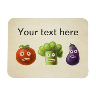 Magnet Flexible Drôle Cartoon Vegetables