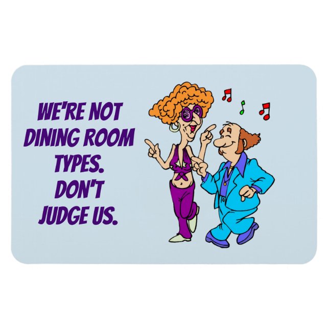 Magnet Flexible Drôle Cruise Cabine Salle à manger (Horizontal)