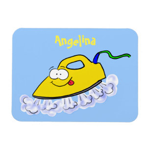 Magnet Flexible Drôle dessin animé linge de fer