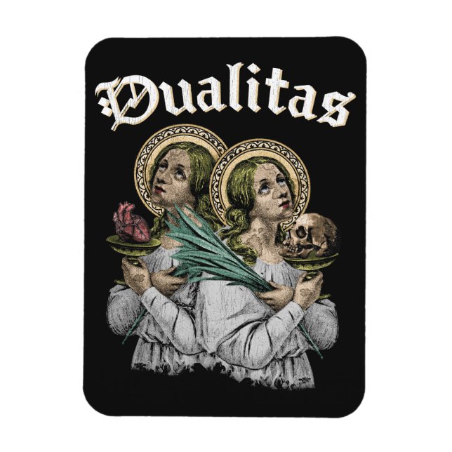 Magnet Flexible Dualitas - Design gothique (Vertical)