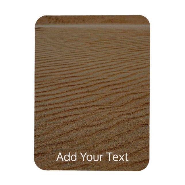 Magnet Flexible Dune de sable Abstraite par Shirley Taylor (Vertical)