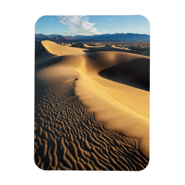 Magnet Flexible Dunes de sable dans la vallée de la mort, CA (Vertical)