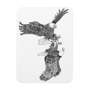 MAGNET FLEXIBLE EAGLE HARRIET VERROUILLANT TALONS AVEC INTRUCTEUR