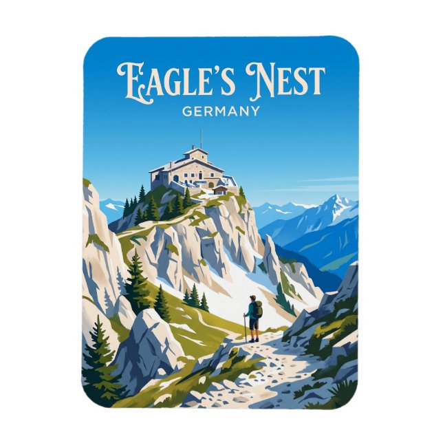 Magnet Flexible Eagle's Nest Germany (Vertical)