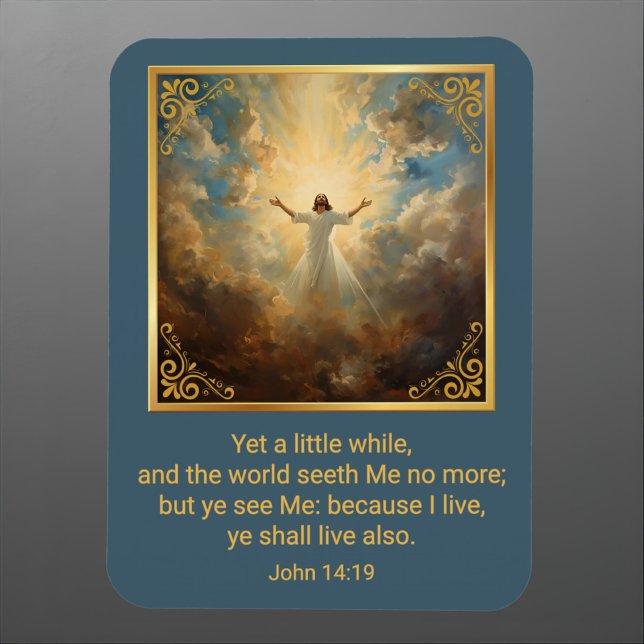 Magnet Flexible Easter Resurrection Religious  (Créateur téléchargé)