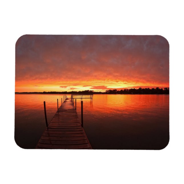 Magnet Flexible Eau | Lac Minnetonka, Minnesota (Horizontal)