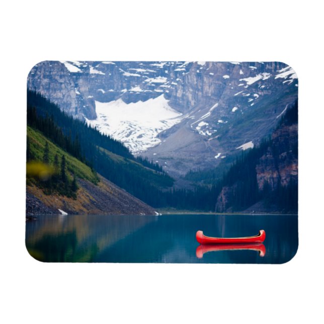 Magnet Flexible Eau | Lake Louise Montagnes Rocheuses canadiennes (Horizontal)