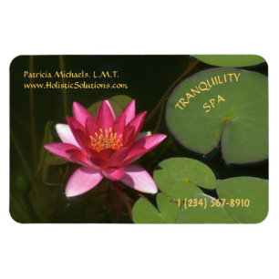 MAGNET FLEXIBLE EAU PROFONDE ROSE LILY